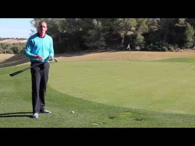 How to play a chip and run shot - Golf tips