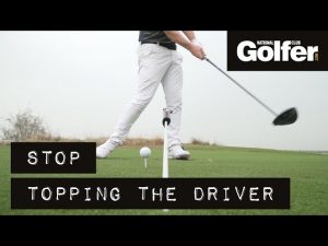How to stop topping your driver