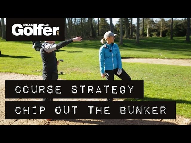Course strategy: In a fairway bunker