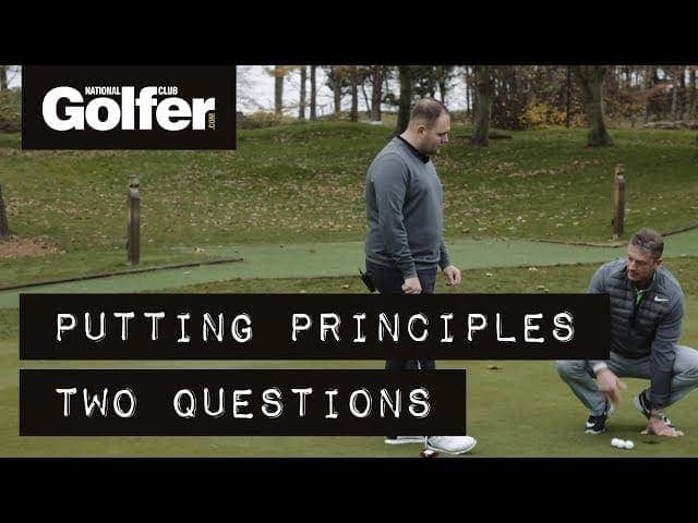 Putting performance principles: Two questions