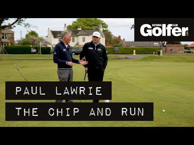 Paul Lawrie on the links: The chip and run shot