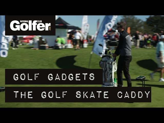 Golf Gadgets: Glide around the course on the Golf Skate Caddy