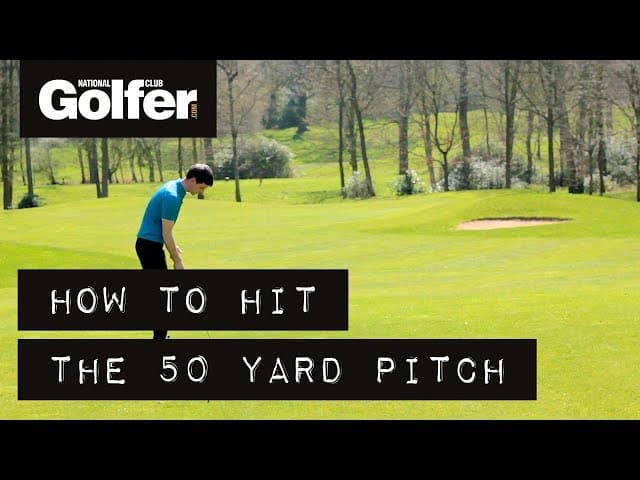 How to play the 50 yard wedge shot