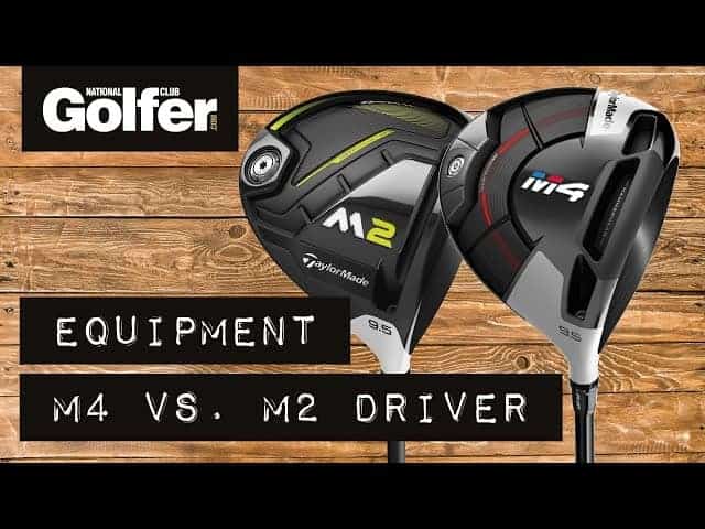 TaylorMade M4 Driver vs TaylorMade M2 Driver Comparison with Trackman 4