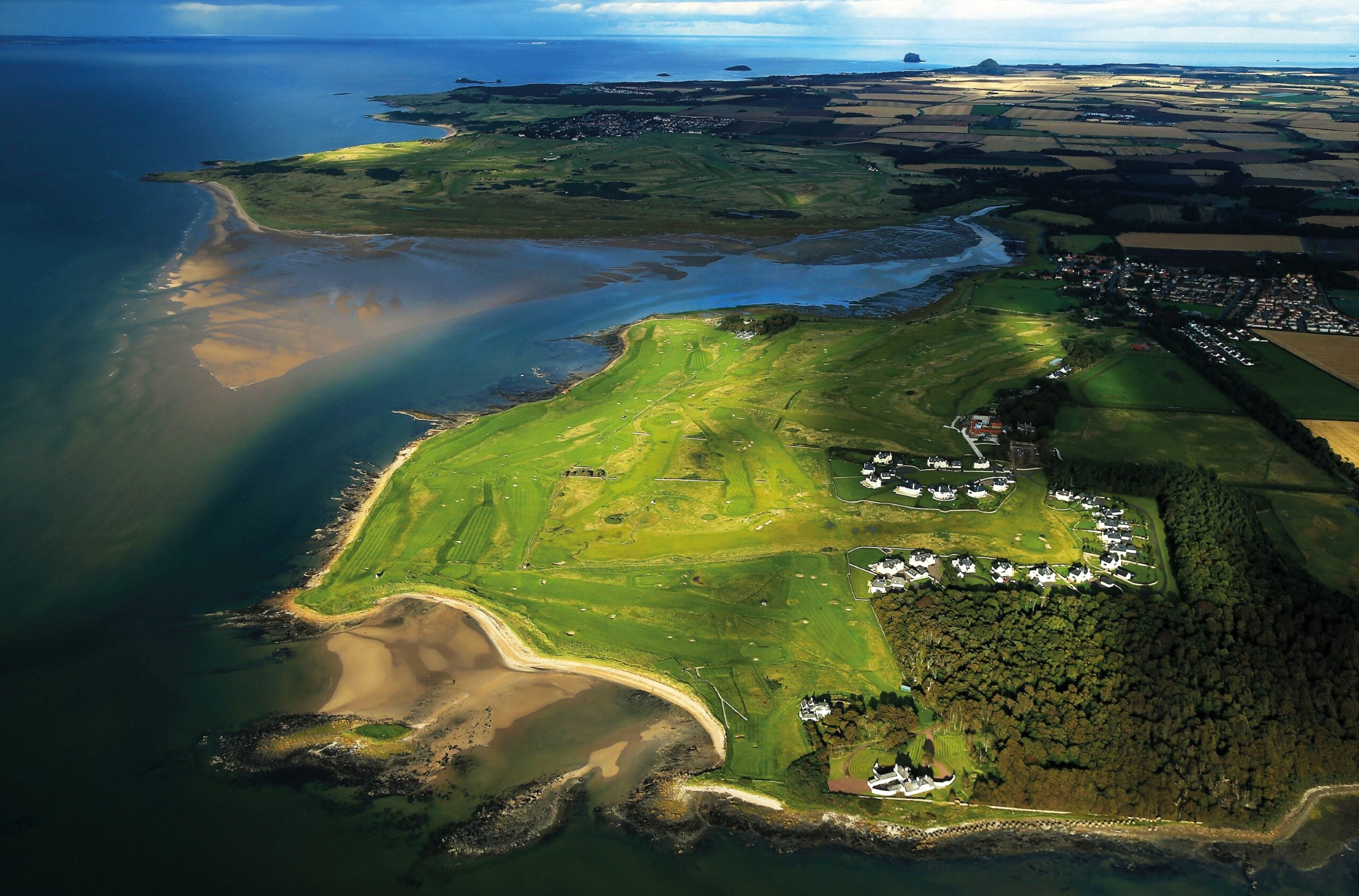 Kilspindie Golf Club aerial