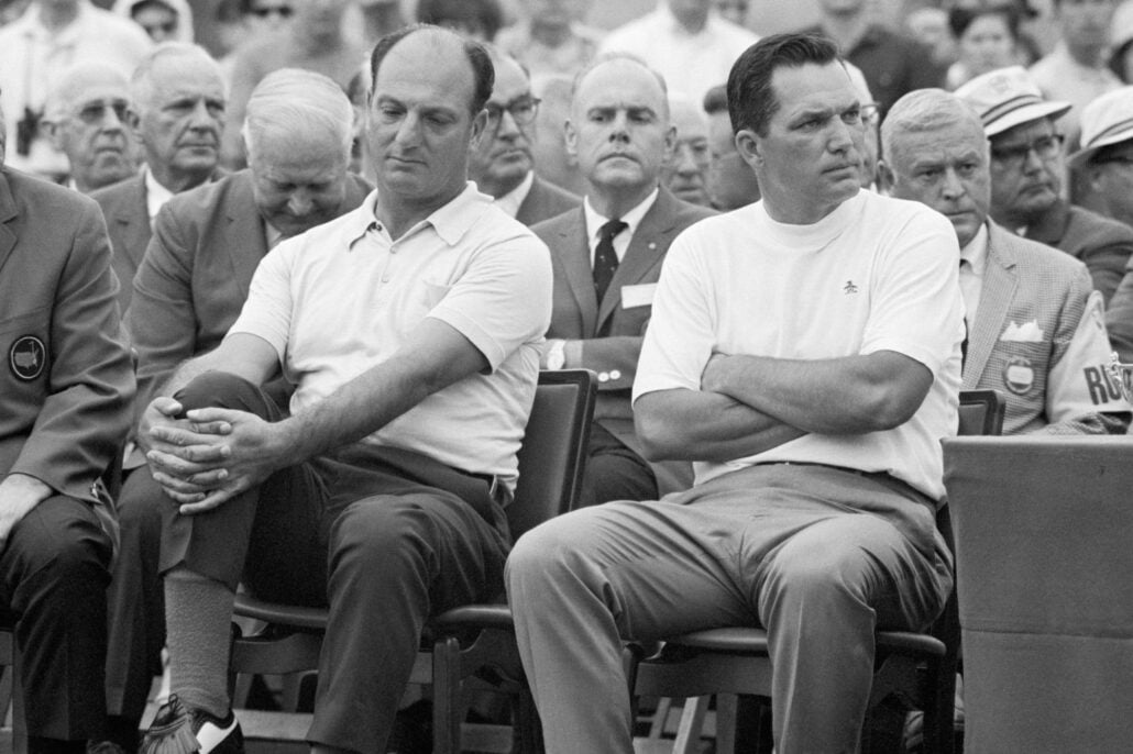 Roberto De Vicenzo at the 1968 Masters | Source: Getty Images