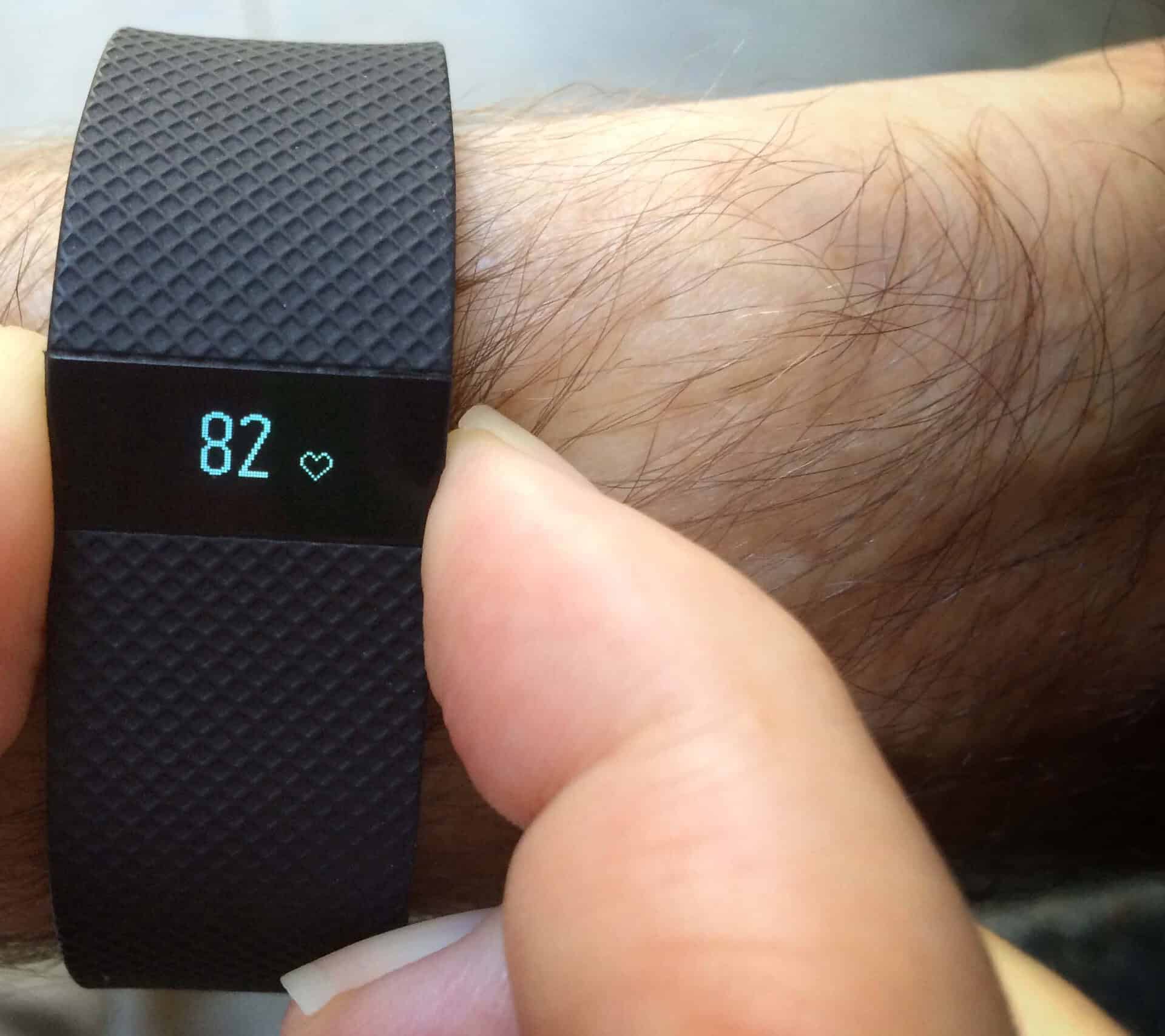 heart rate while golfing