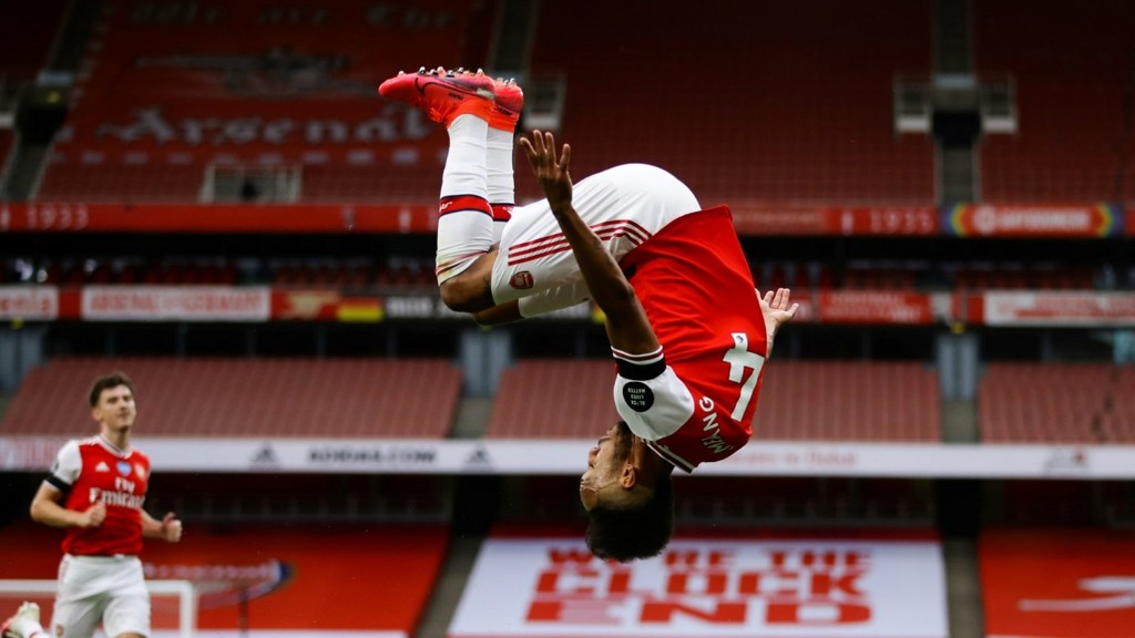 Aubameyang Final Flip for Arsenal