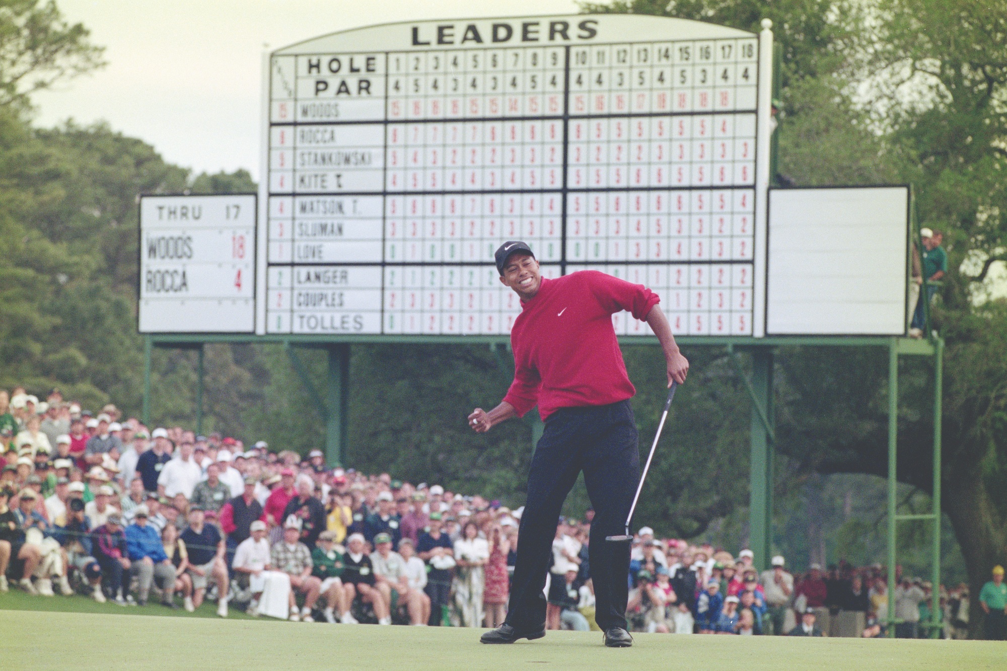 tiger woods 1997 masters