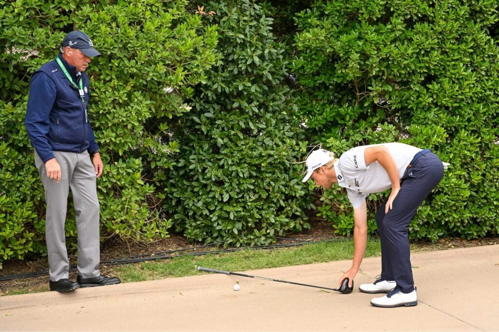 How the rules helped Zalatoris post the craziest bogey youâll ever see