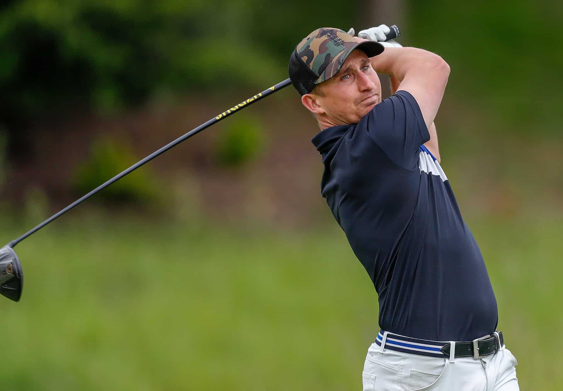 No running, no alcohol, no partying – but one cricket hero has found everything he needs in golf