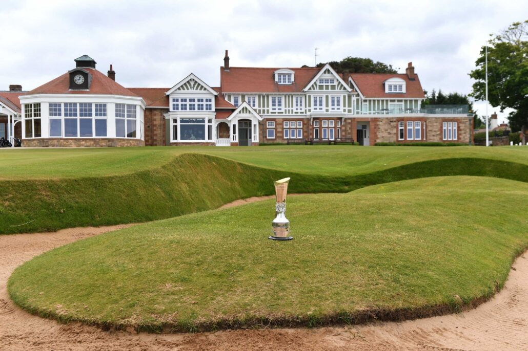 AIG Women's Open trophy at Muirfield