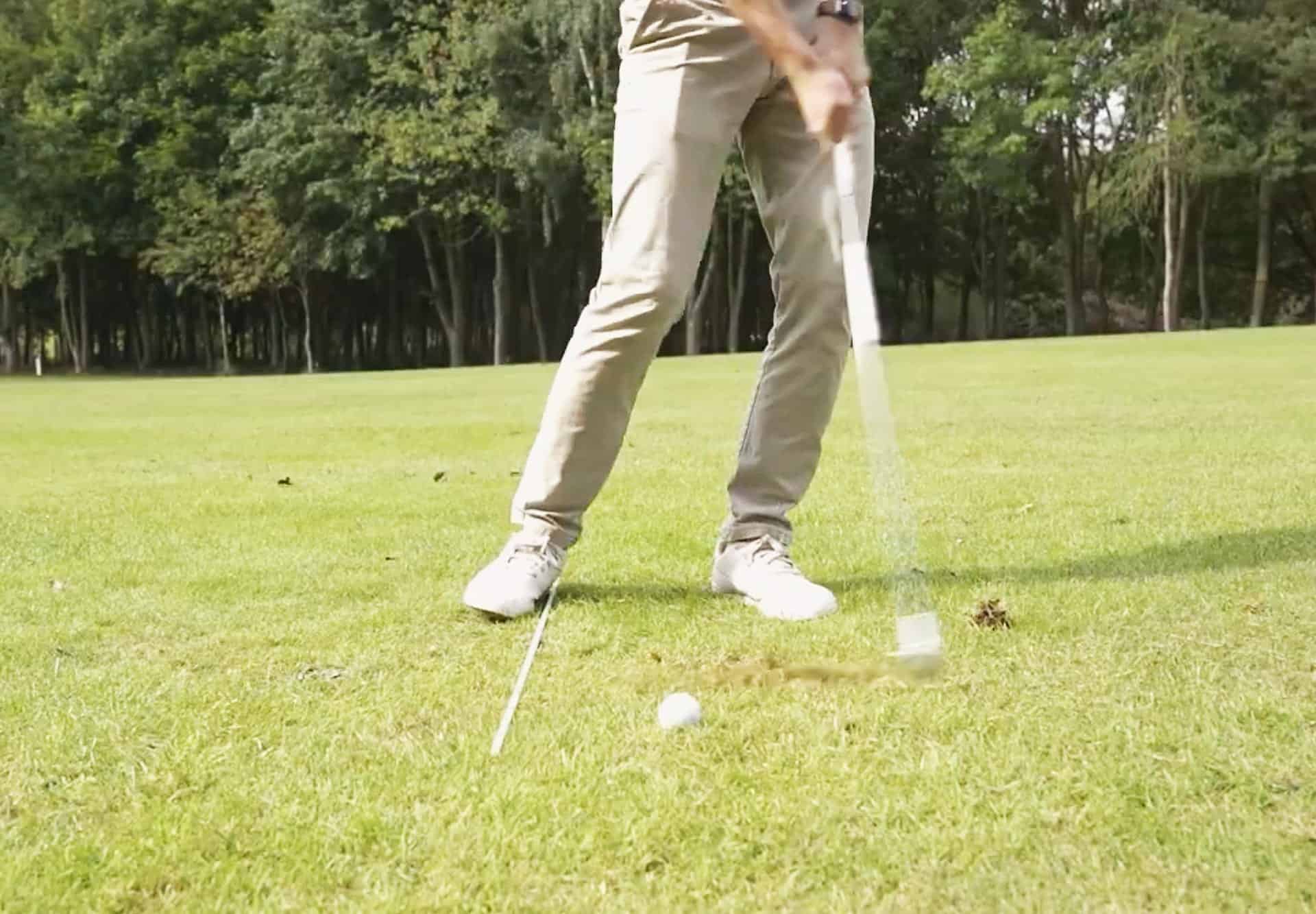 how to hit an iron