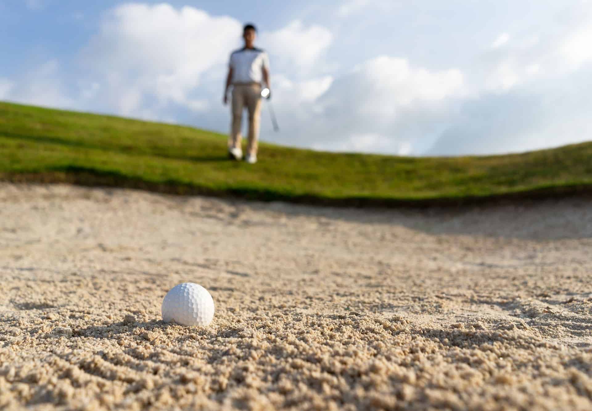 bunker sand golf bunkers