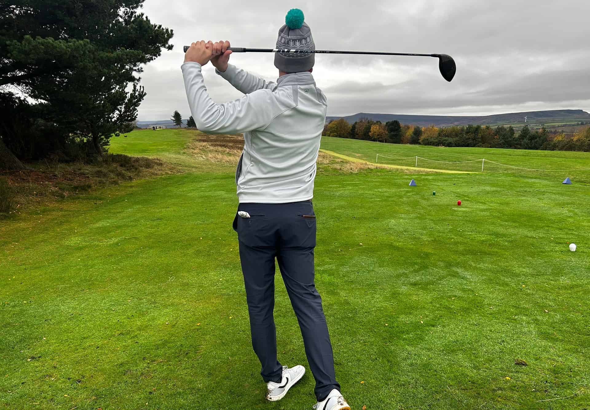 Peter Millar golf jacket testing