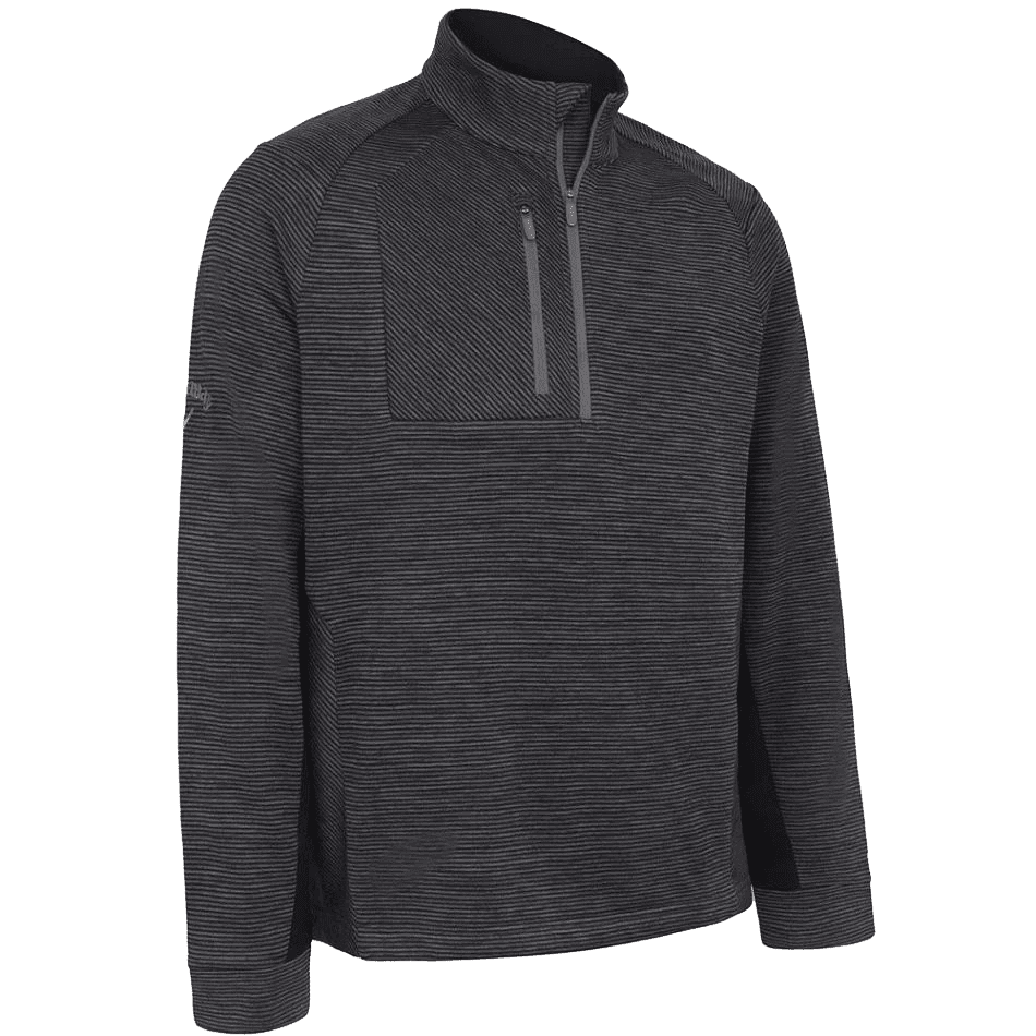 Callaway Eco Stripe Fleece Quarter-Zip Pullover review