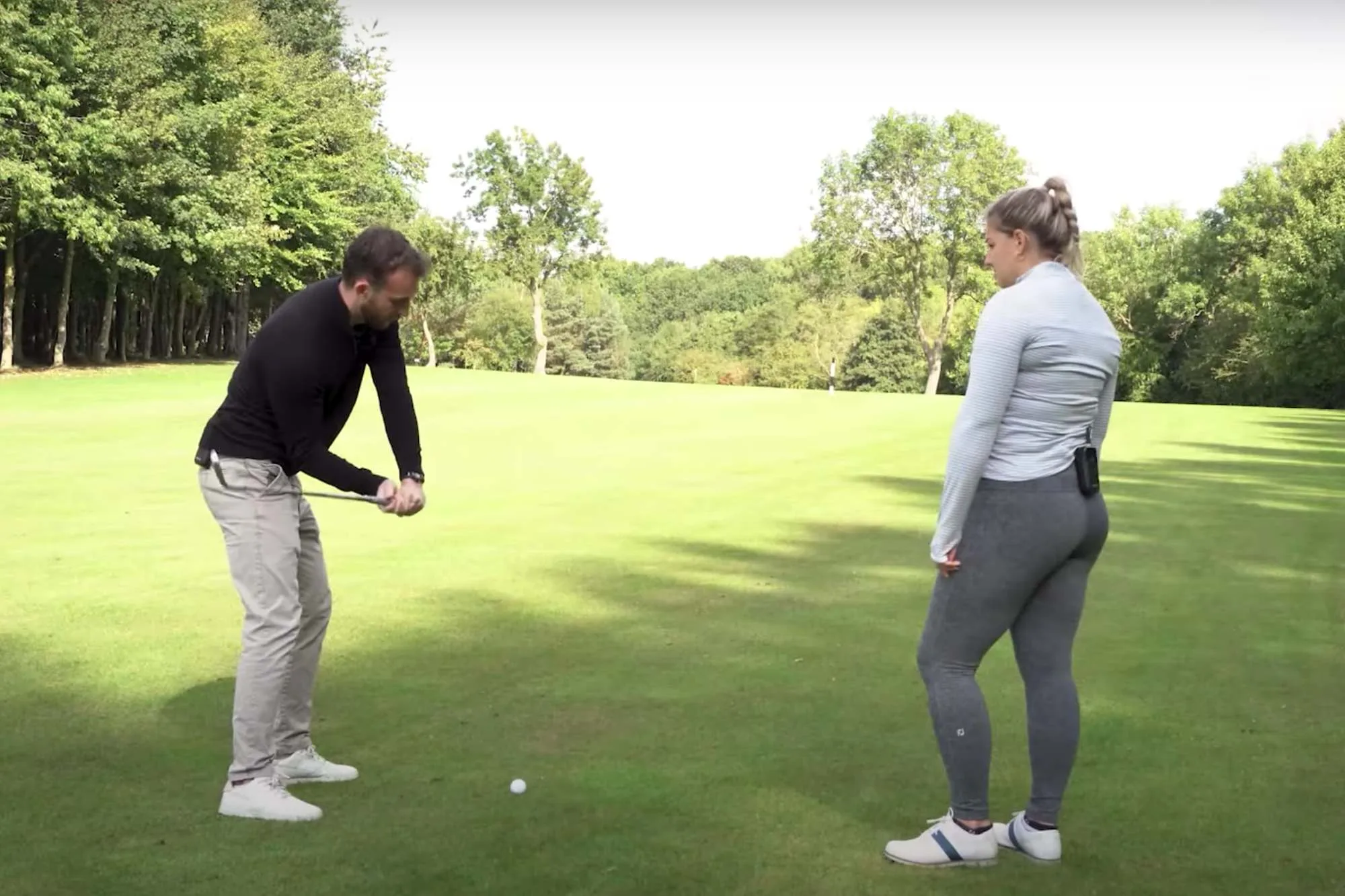 How to shallow the golf club