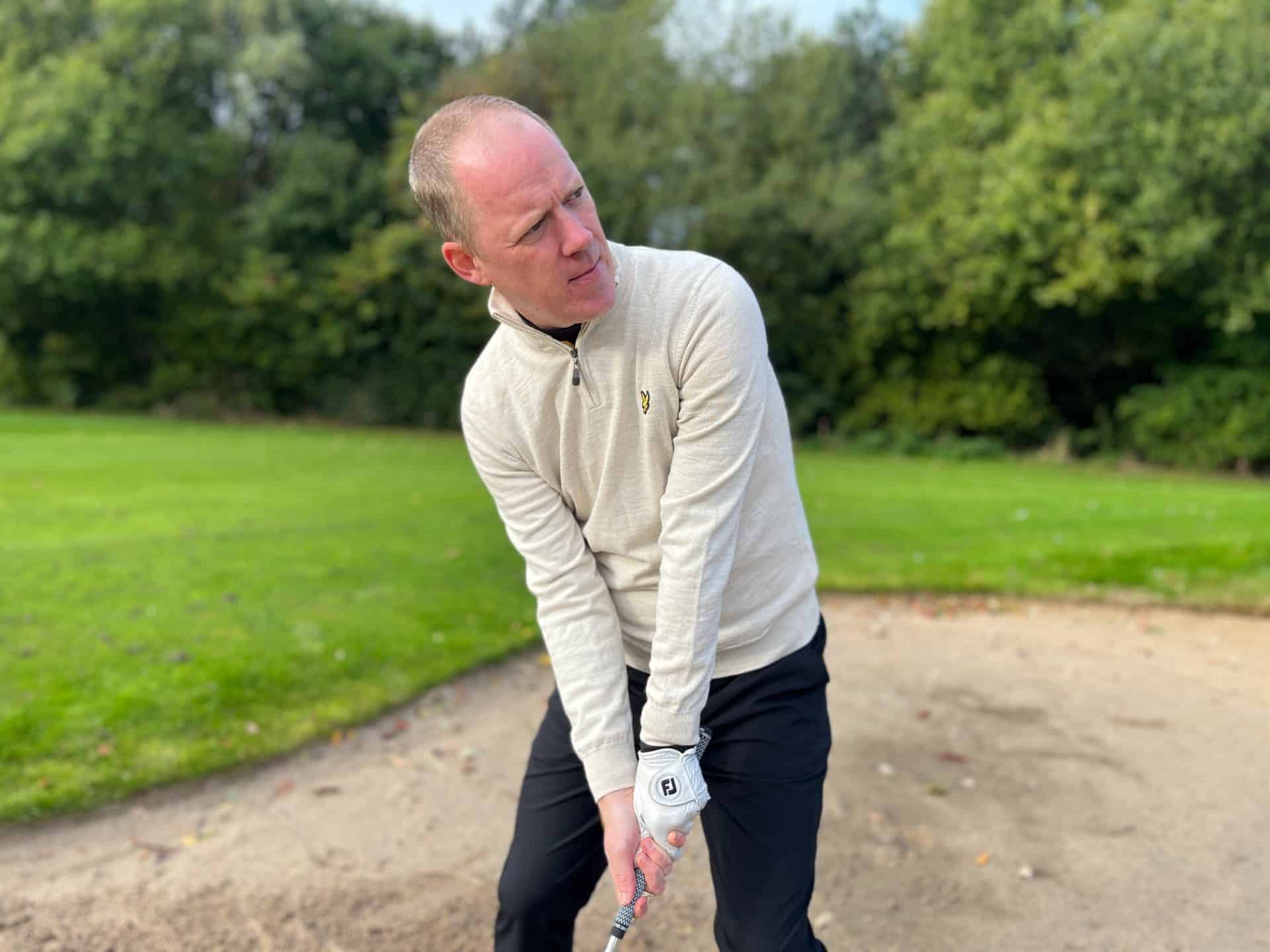 Lyle & Scott Golf Merino Quarter Zip Jumper review