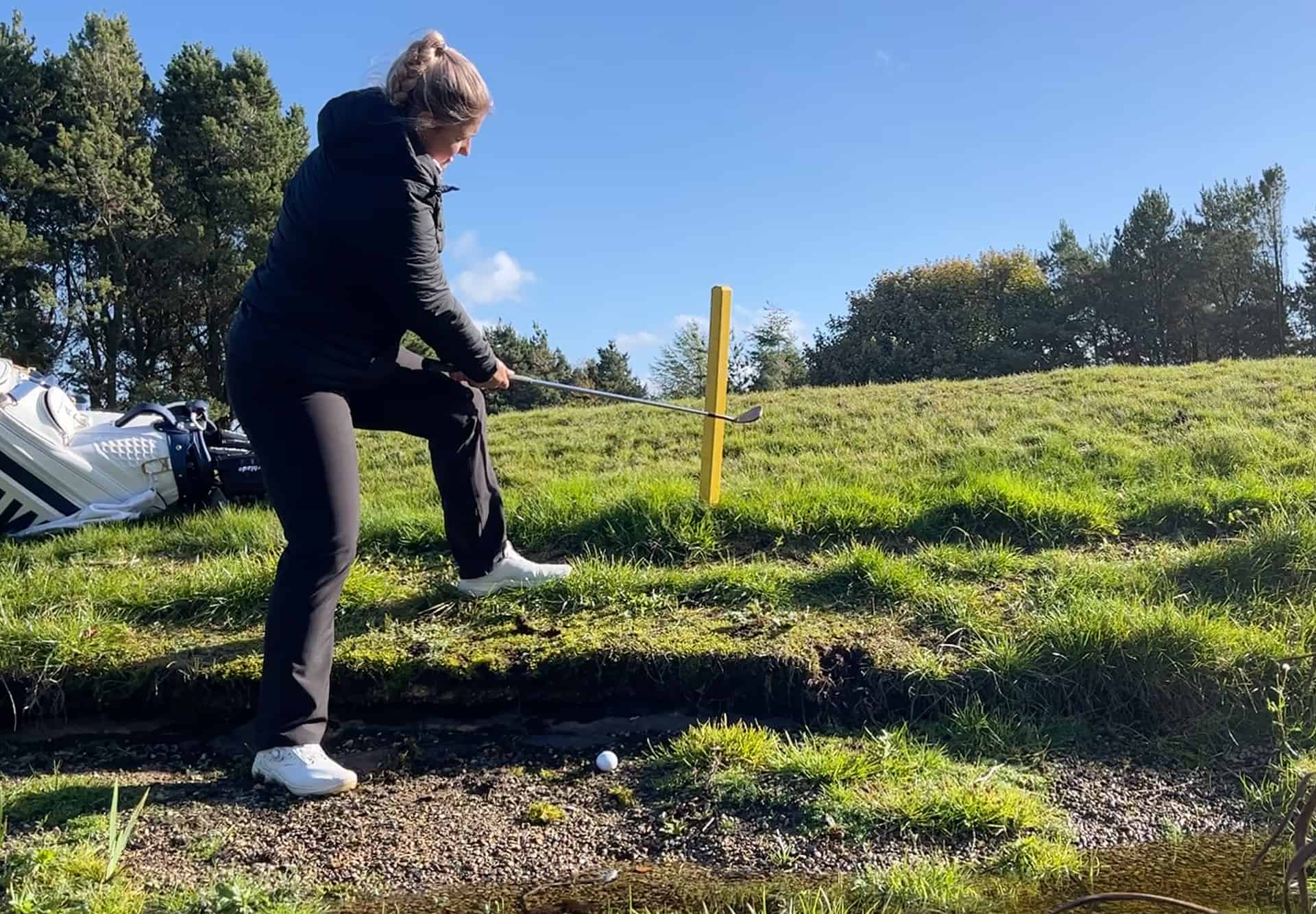 loose impediments in penalty area