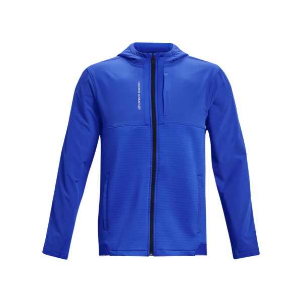 UA Storm Daytona Full-Zip Hoodie, Blue - Under Armour Golf Outerwear