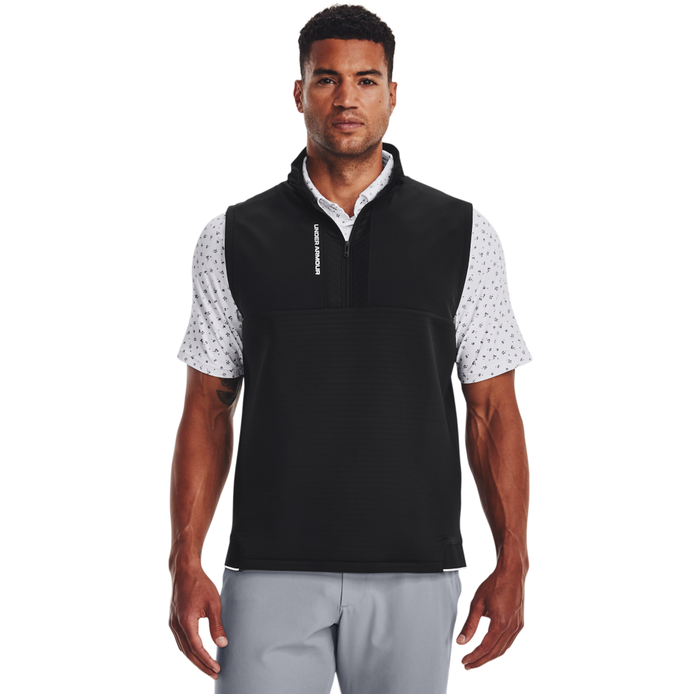 UA Storm Daytona Vest, Black, XL Under Armour Golf National Club Golfer