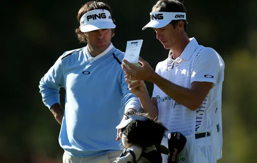 What's in Bubba Watson's bag?