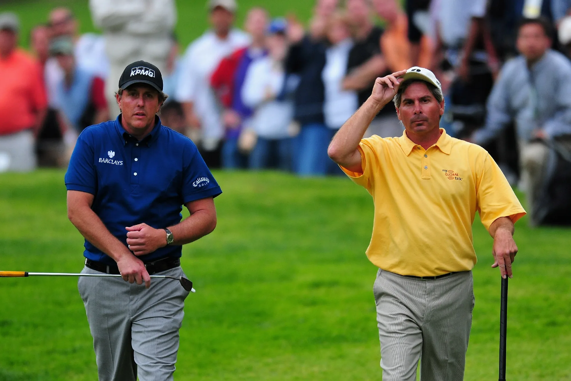 Phil Mickelson and Fred Couples