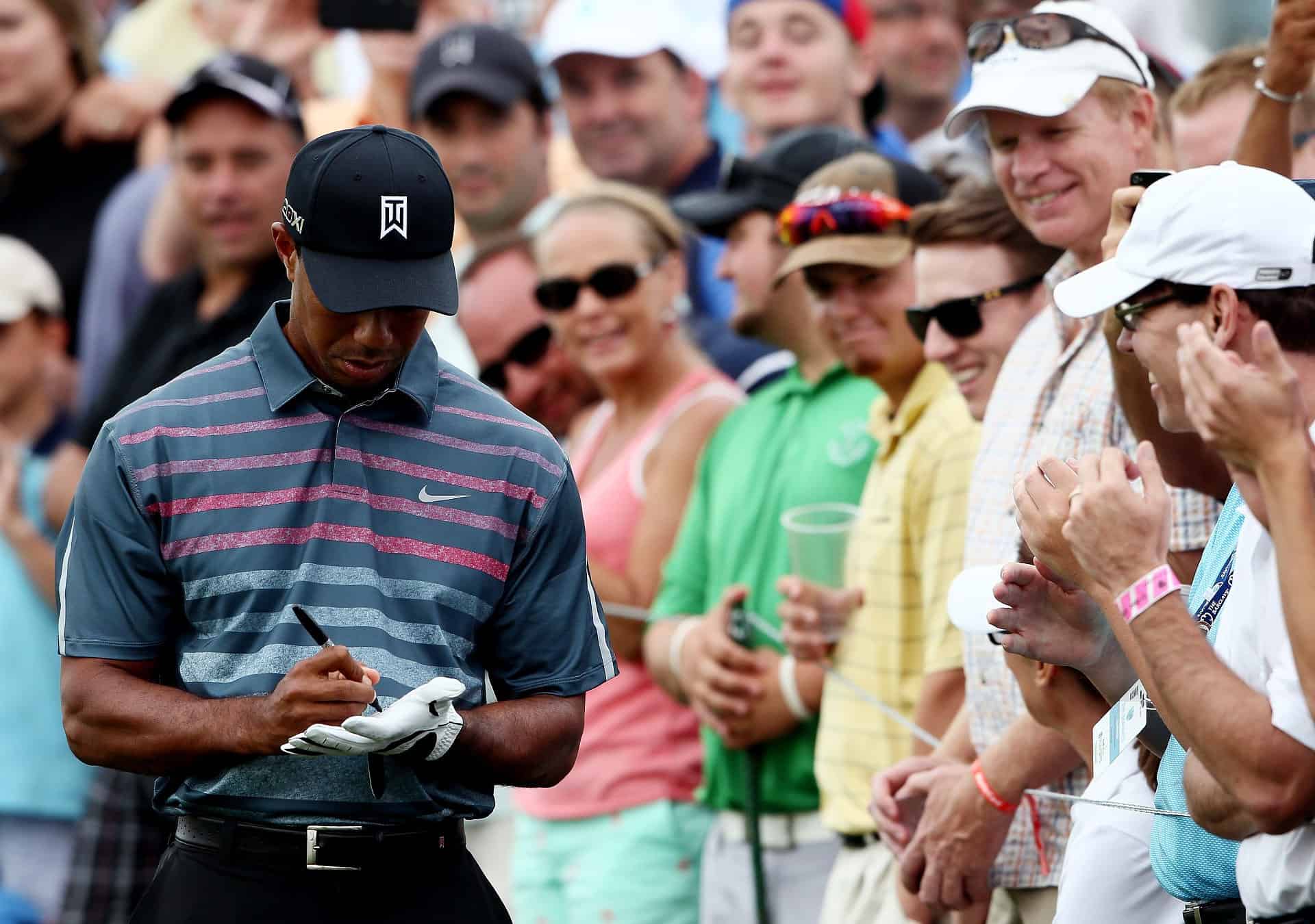 golf ball hits person