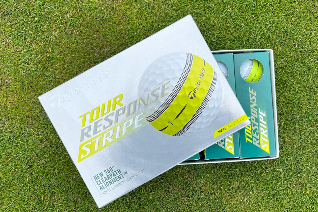 TaylorMade Tour Response Stripe golf ball review