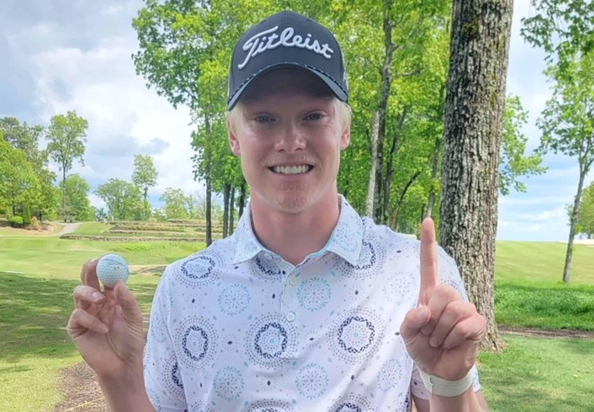 Tour player marks incredible week with an ace on Korn Ferry Tour