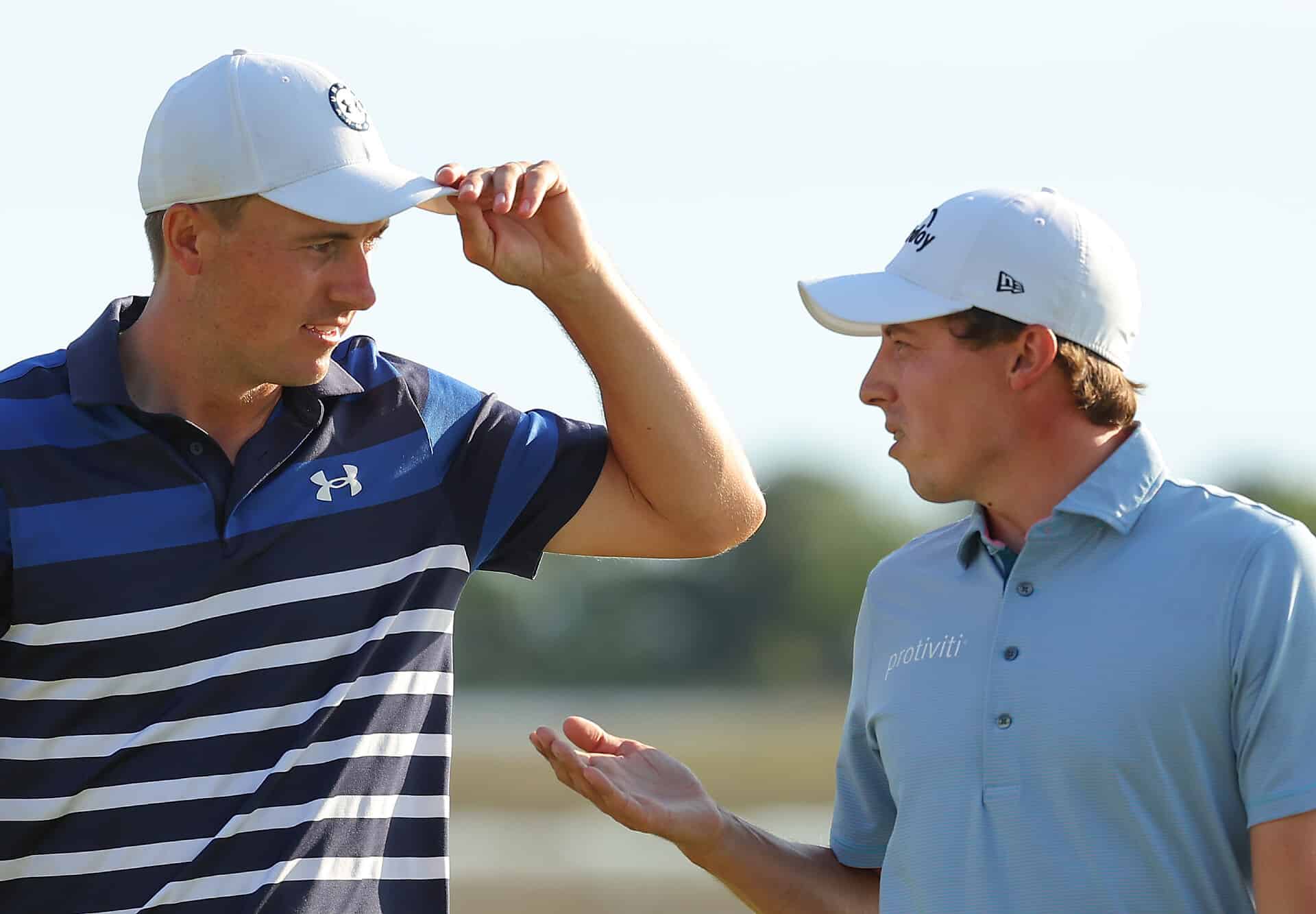Jordan Spieth and Matt Fitzpatrick