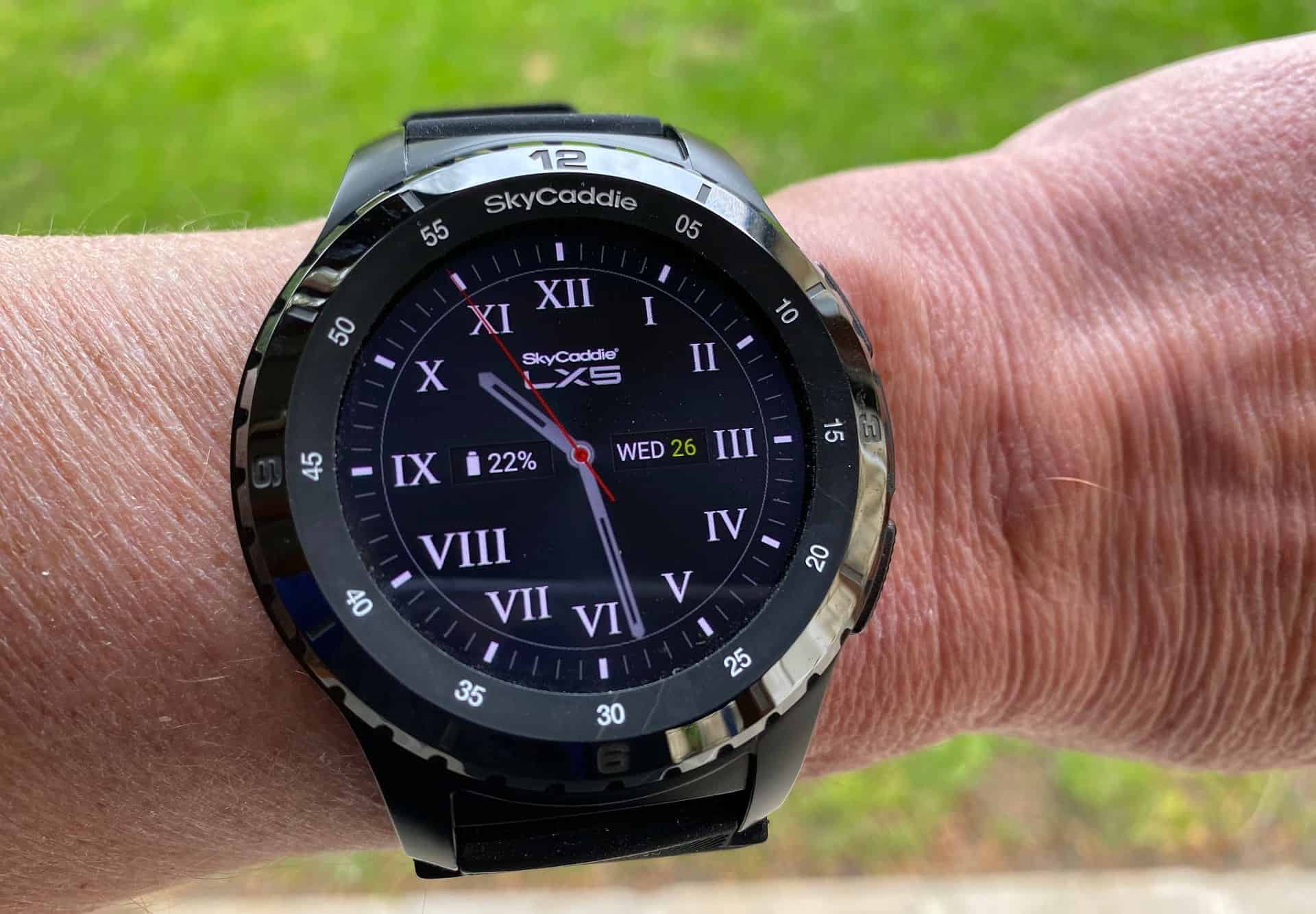 SkyCaddie LX5 GPS watch review