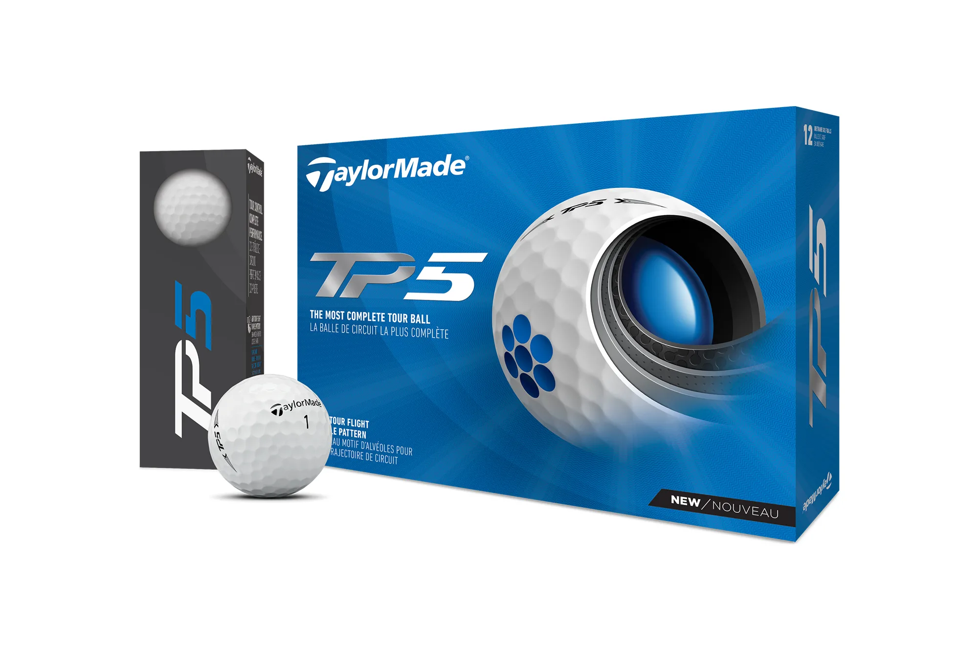 WIN! A year's supply of TaylorMade TP5 golf balls