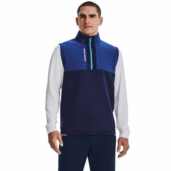 Under Armour Men's Storm Daytona Golf Vest, Mens, Blue/navy/reflective, Small | American Golf