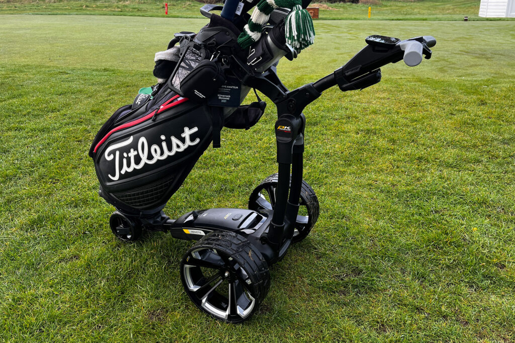 PowaKaddy RX10 GPS Remote Control Electric Trolley Black 2025