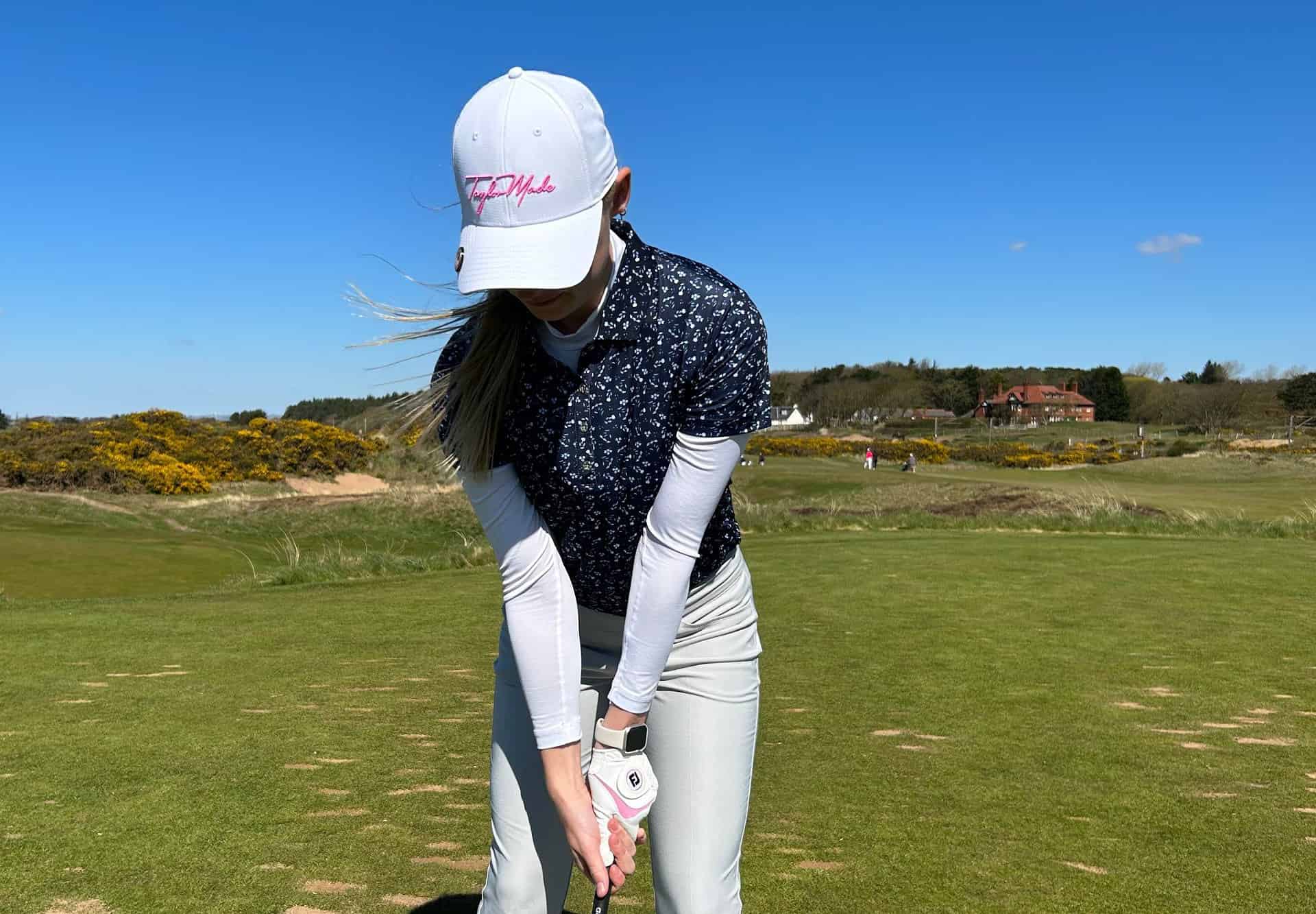 FootJoy Women's Floral Print Lisle polo review