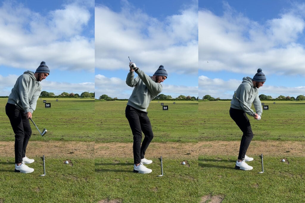 Jack Backhouse's golf swing. | Credit: NCG