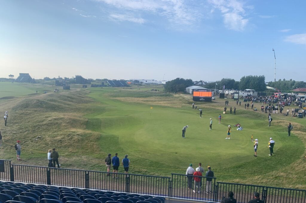 last group at the open