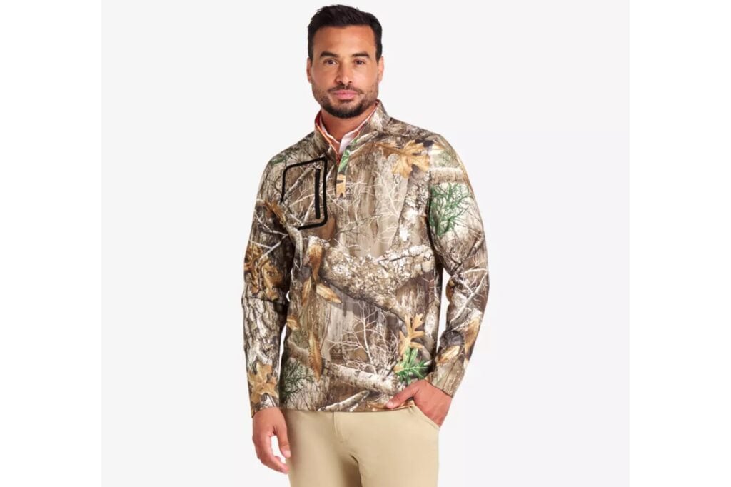 Puma X Realtree Men's Golf Quarter Zip