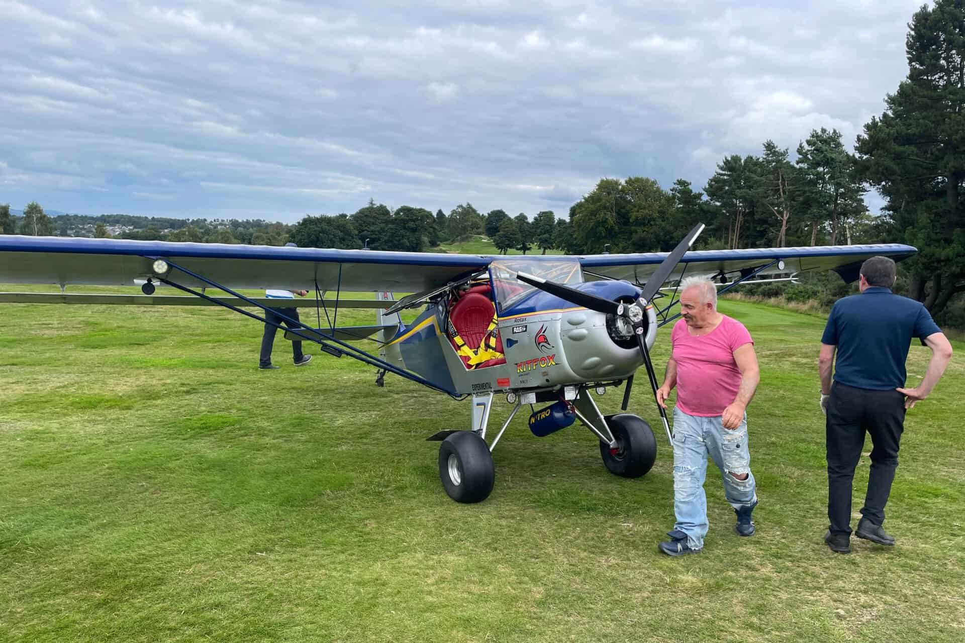 Fore! Plane performs shock emergency landing at Scottish golf course