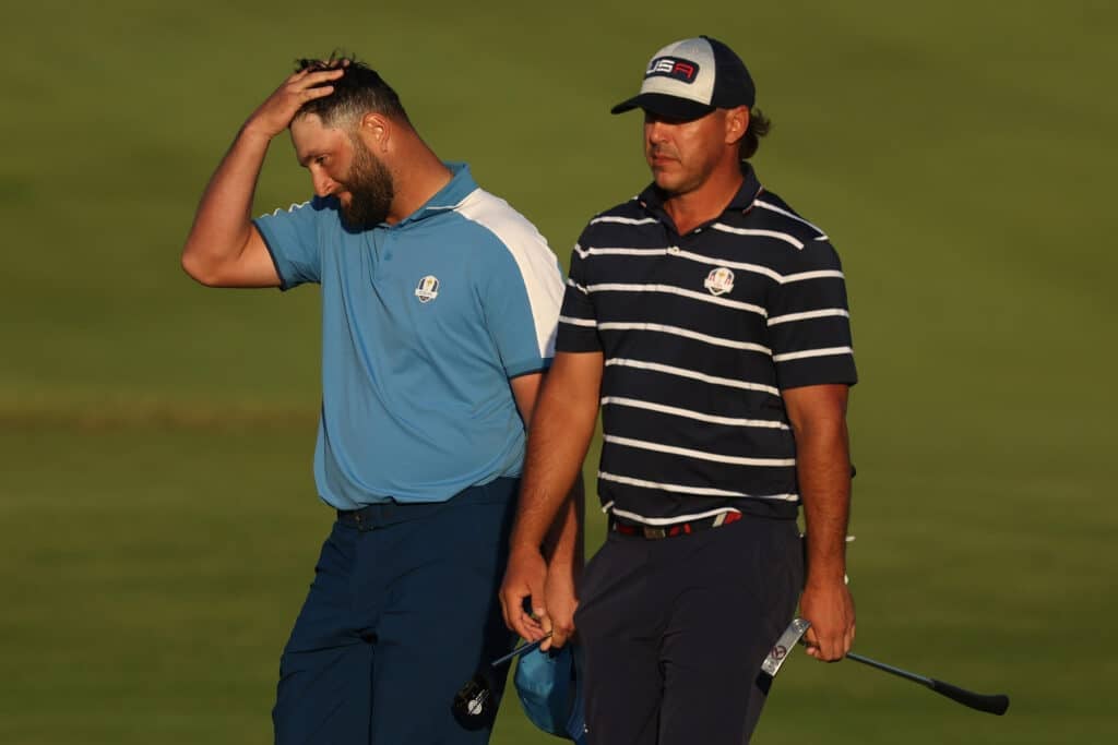 'Act like a child': Brooks Koepka hits out at Jon Rahm at Ryder Cup