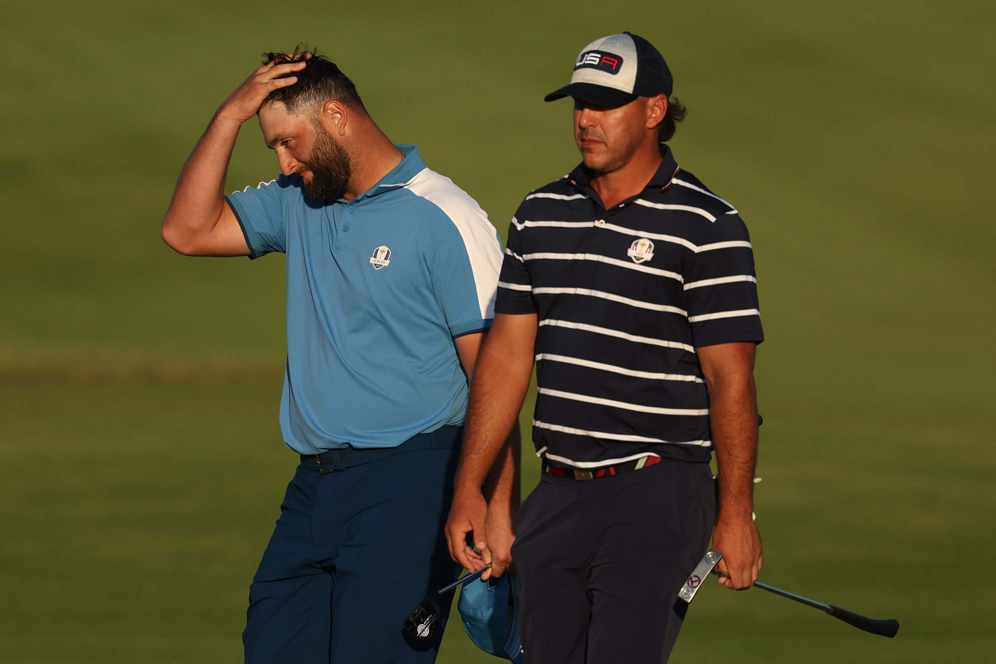 'Act like a child': Brooks Koepka hits out at Jon Rahm at Ryder Cup