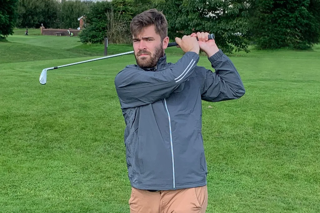 Waterproof golf jacket