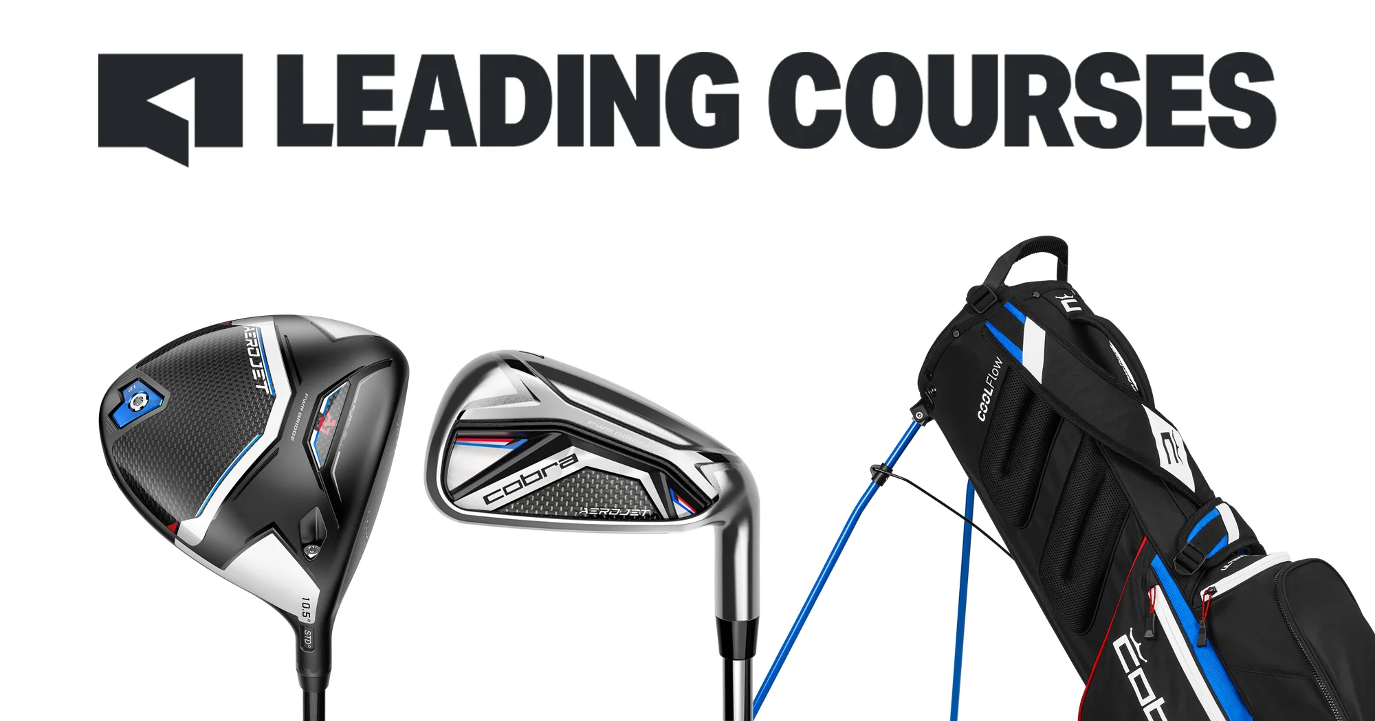 WIN! Cobra clubs or stand bag courtesy of Leading Courses