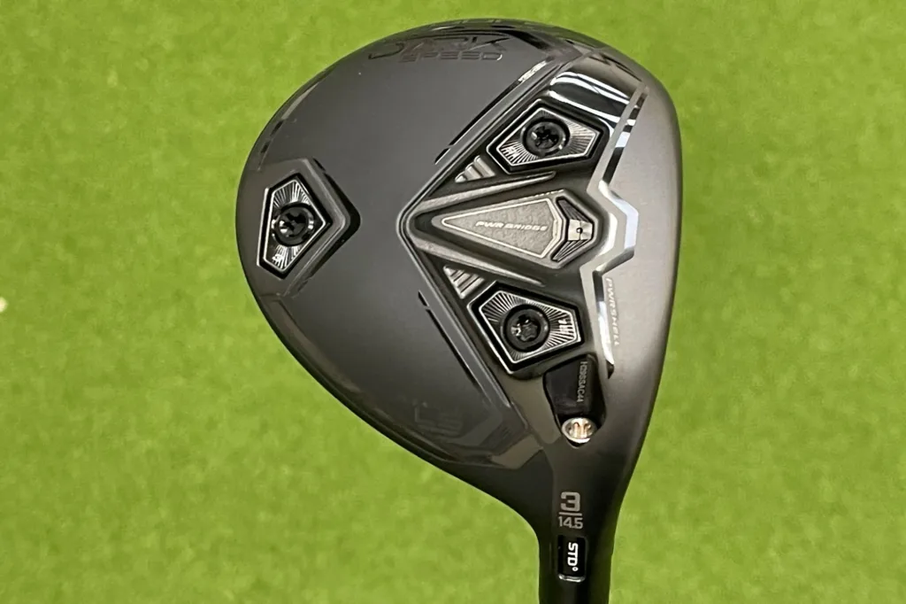 The Cobra dark Speed LS is a stunningly good looking fairway wood. The LS model is the player's club in this range. We see how it performs.