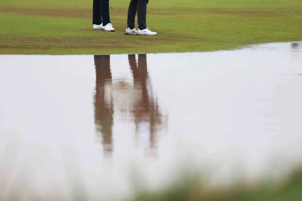 Just how bad was the rain battering our golf courses?