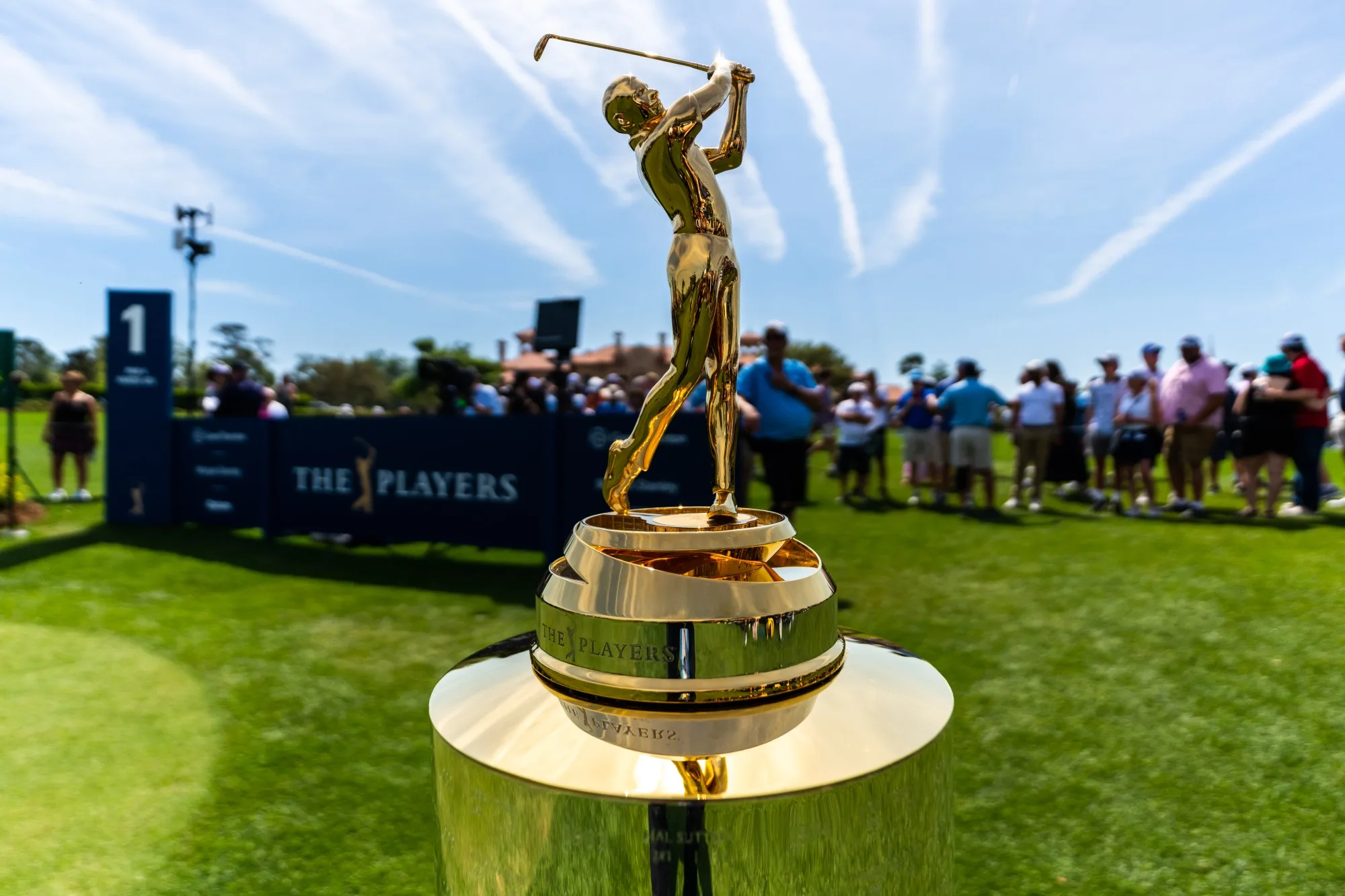 players championship trophy