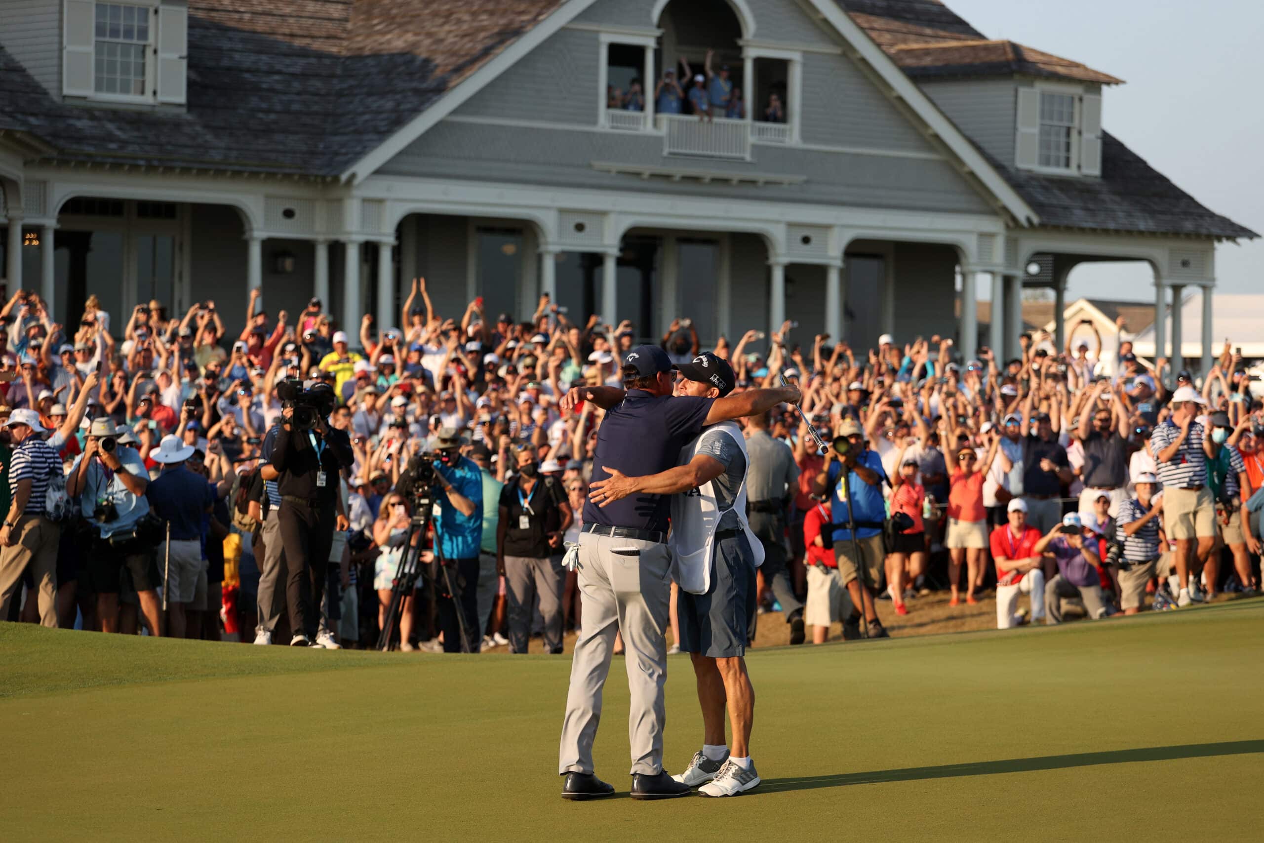 phil mickelson caddie