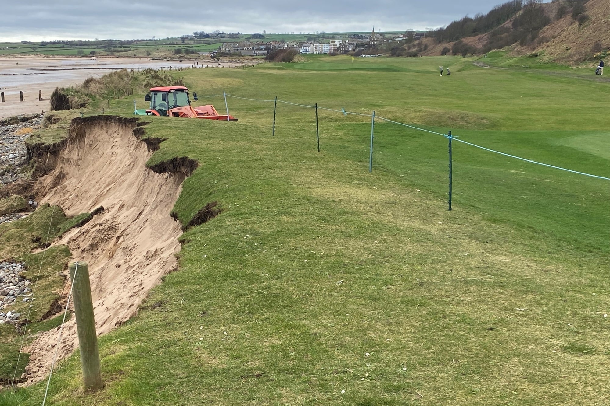 Alnmouth Village coastal erosion