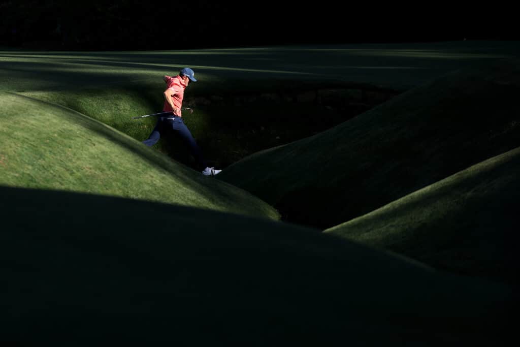 Nicolai Hojgaard Masters day three